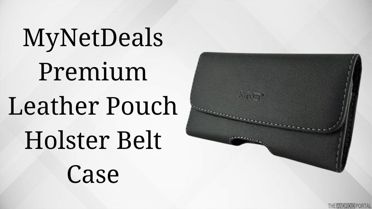MyNetDeals Premium Leather Pouch Holster Belt Case