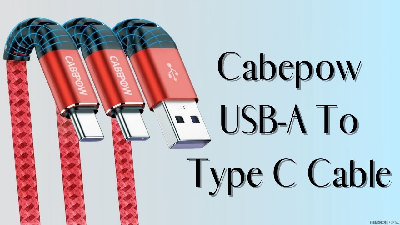 Cabepow USB-A To Type C Cable